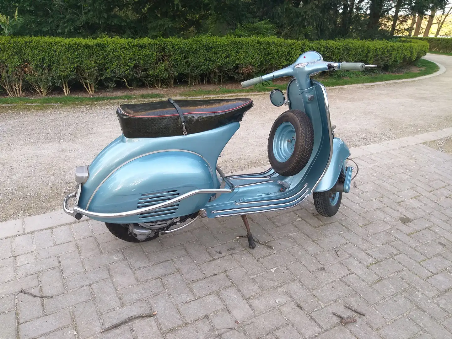 Vespa 125 Oldtimer Bj.1960 Modrá - 1
