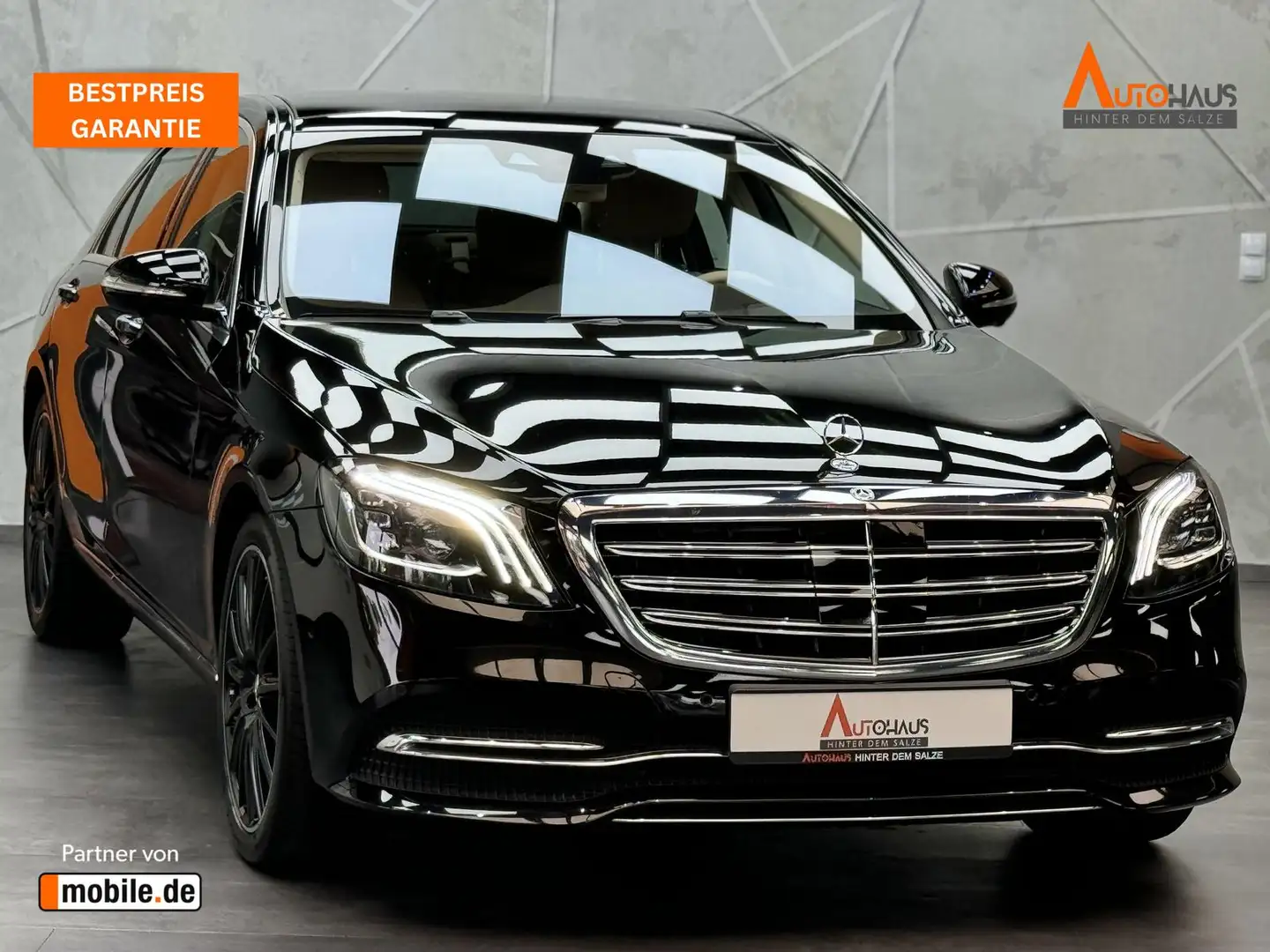 Mercedes-Benz S 350 d 4Matic|360|PANO|HUD|BURMESTER|DISTRONIC Schwarz - 1