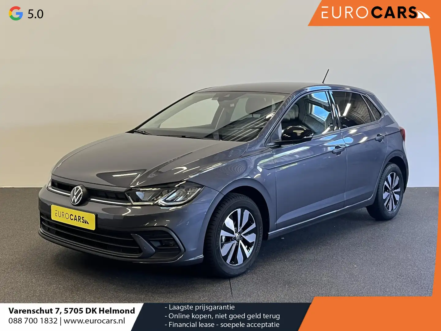 Volkswagen Polo 1.0 TSI AUT 85KW Goal Navigatie Apple Carplay/ And Grijs - 1