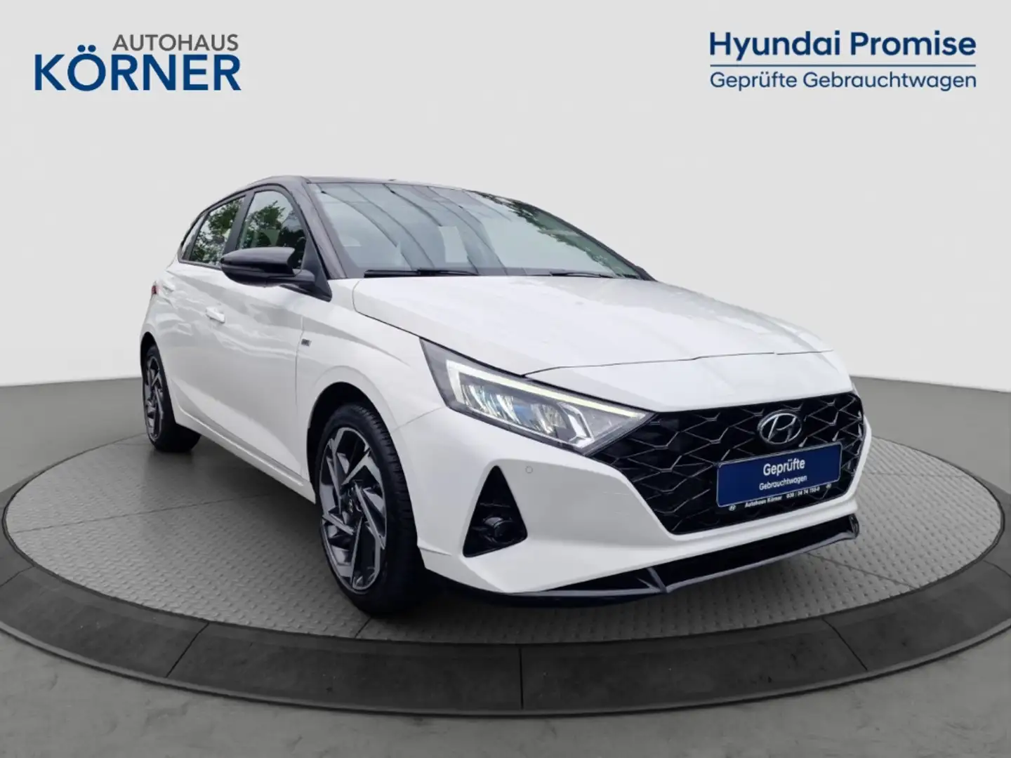 Hyundai i20 TREND 1.0 T-Gdi (48V) *LED*CARPLAY*CAM*DAB* Blanco - 1
