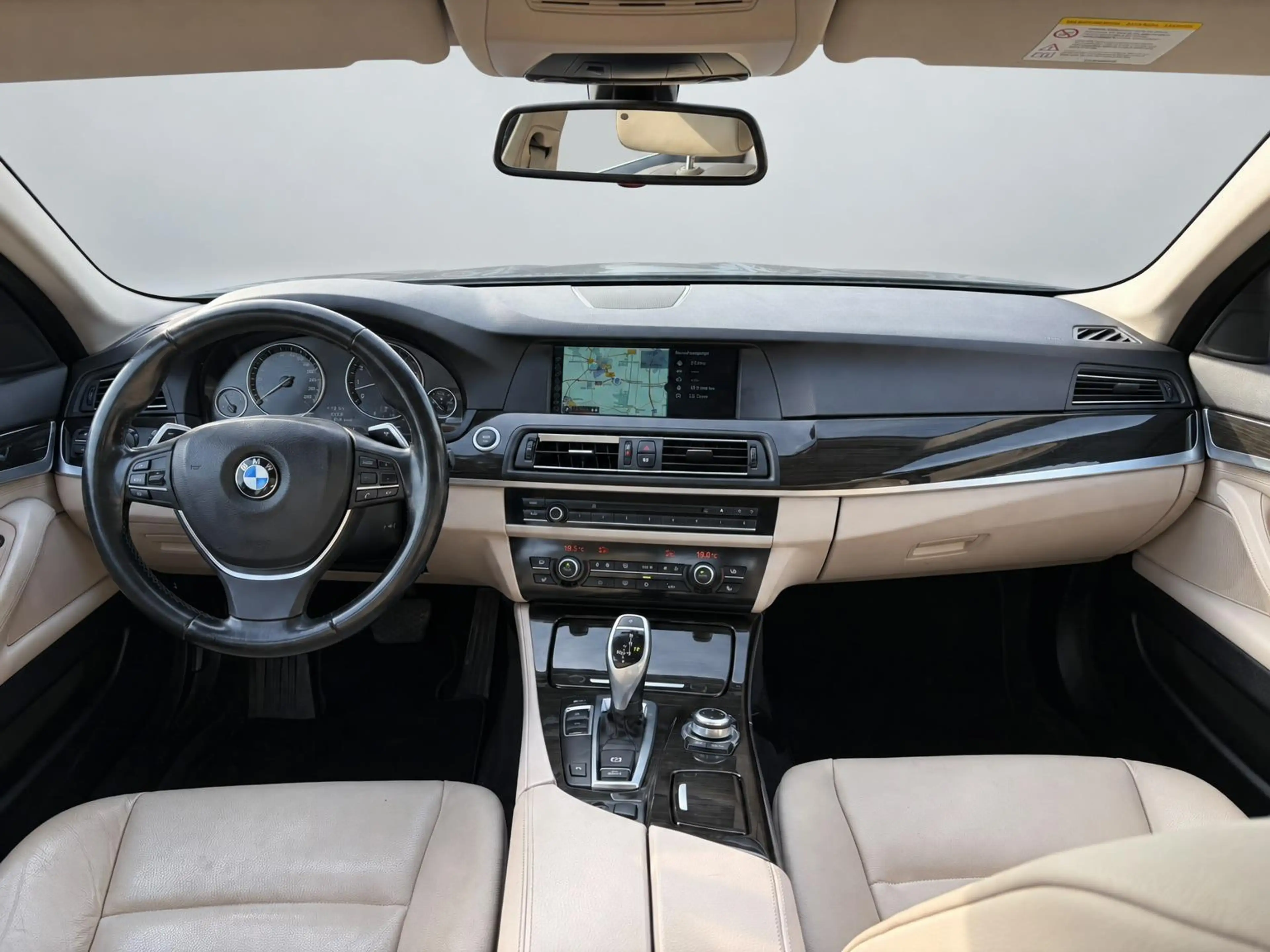 BMW 528 5-serie 528i High Executive CAMERA - LEER - STOELV — photo 13