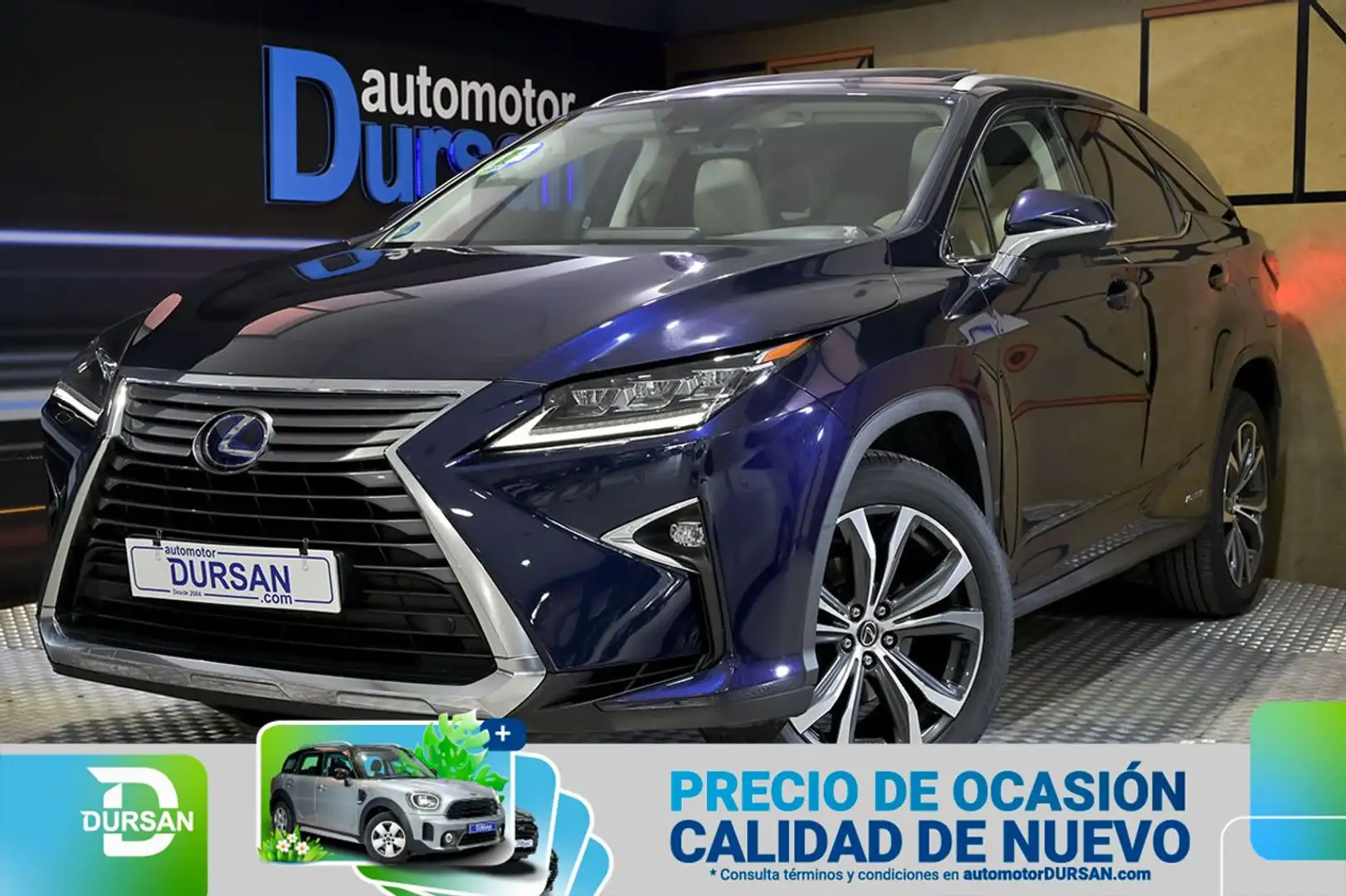 Lexus RX 450h L Executive Tecno 4WD Azul - 1