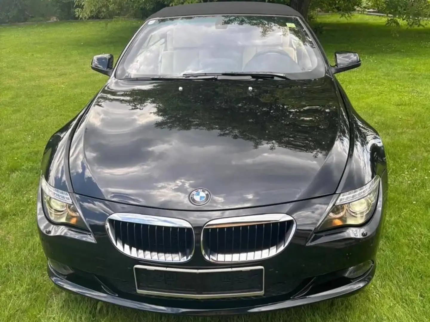 BMW 630 630i Cabrio Aut. Schwarz - 2