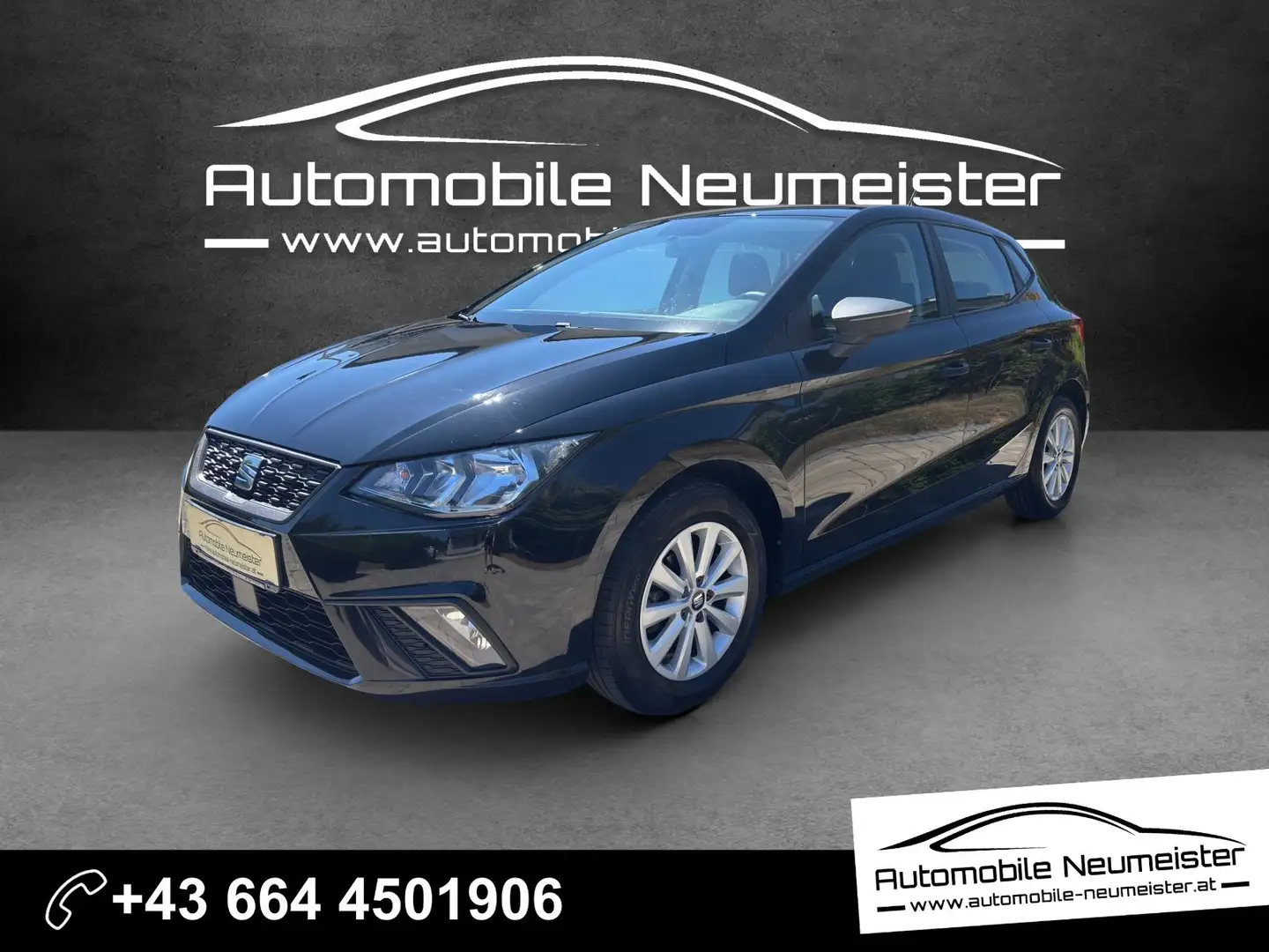 SEAT Ibiza Reference|Garagengepflegt|8-Fach Bereift|TOP! Schwarz - 1