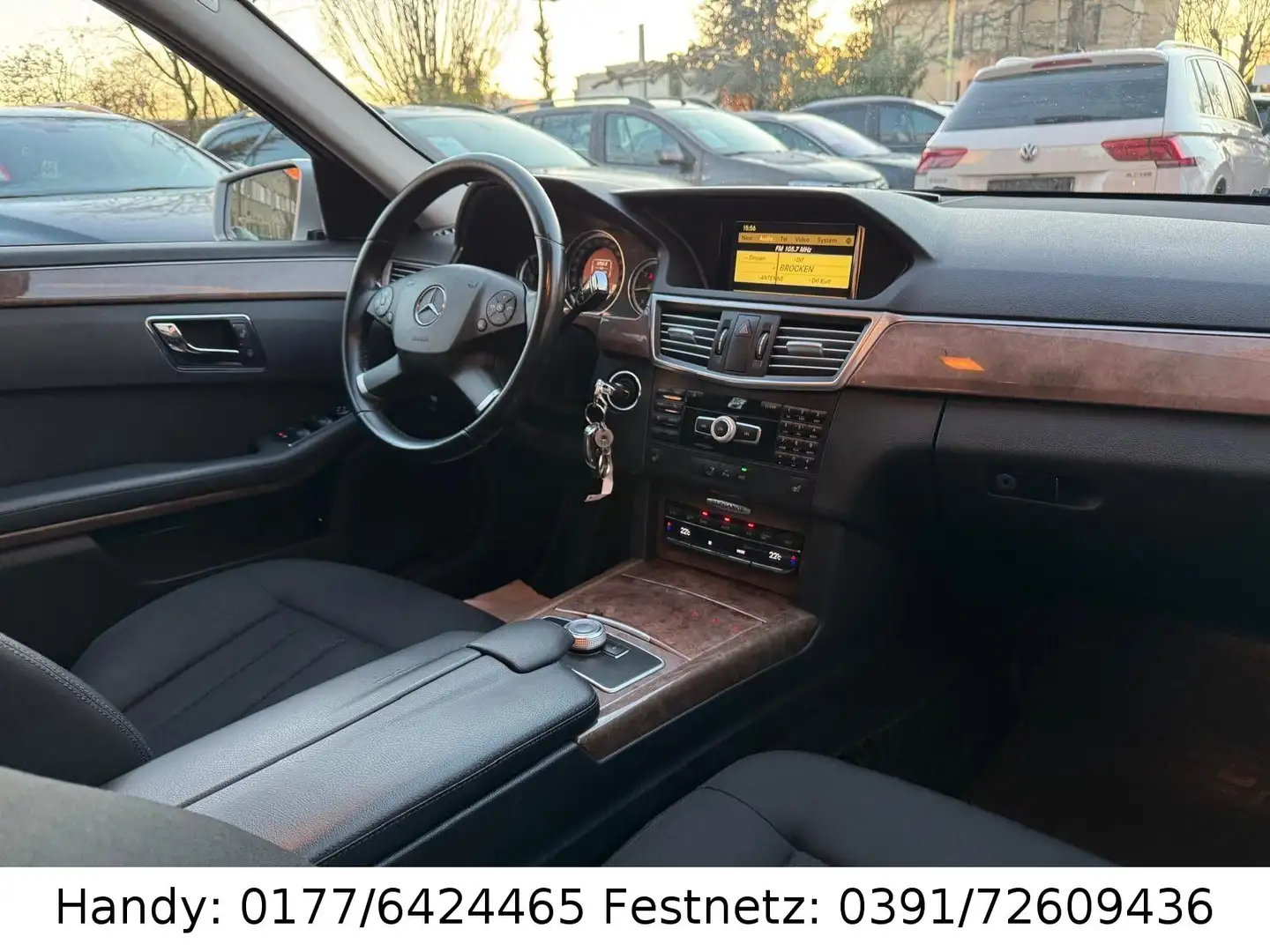 Mercedes-Benz E 220 CDI T ELEGANCE/AUTOMATIK/NAVI/SHZ/PDC/ALU Argent - 2
