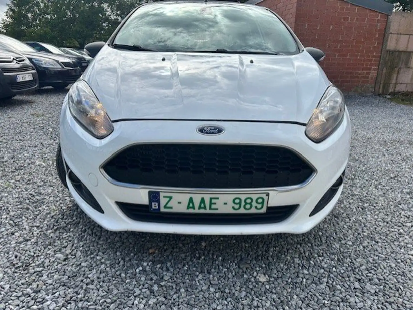 Ford Fiesta 1.5 TDCi (EU6) / UTILITAIRE / EXPORT Blanc - 2