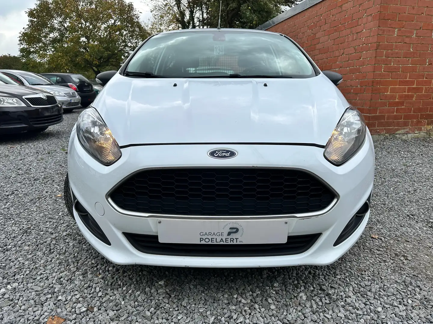 Ford Fiesta 1.5 TDCi (EU6) Prête à immatriculer Blanc - 2