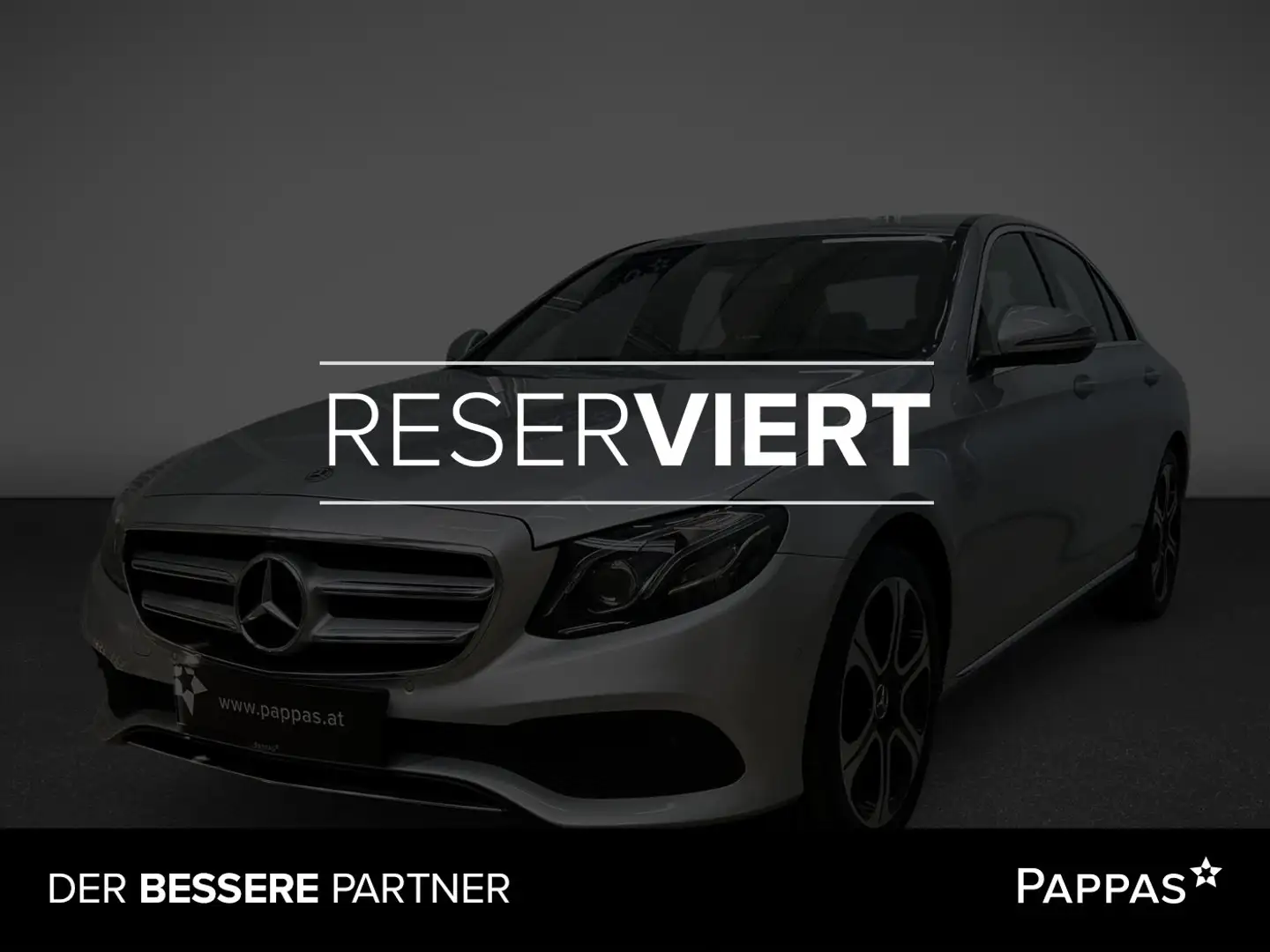 Mercedes-Benz E 400 4MATIC Limousine SHZ Silber - 1