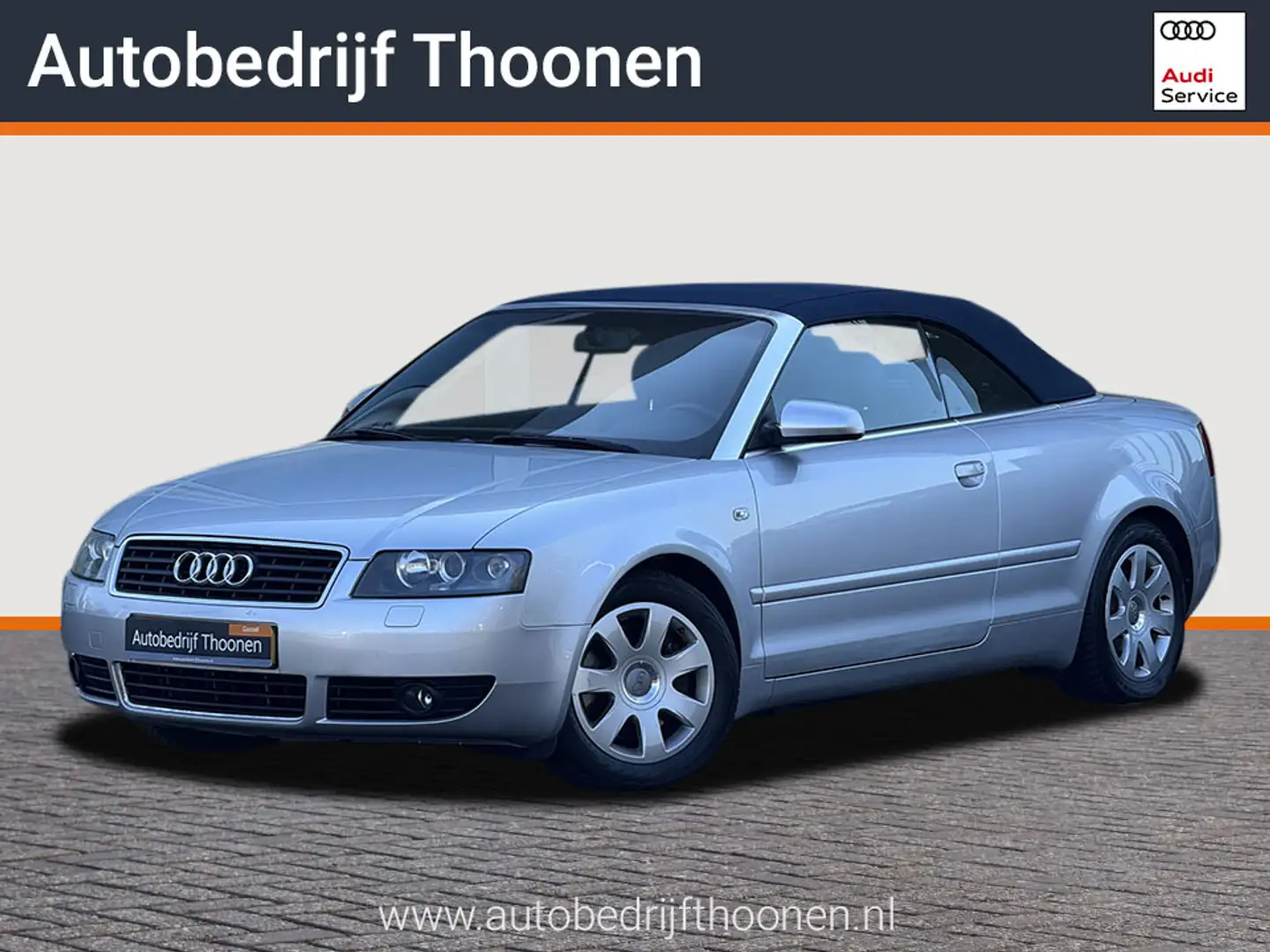Audi A4 Cabriolet 3.0 V6 Bose | Leer | Stoelverwarming | x Grijs - 1