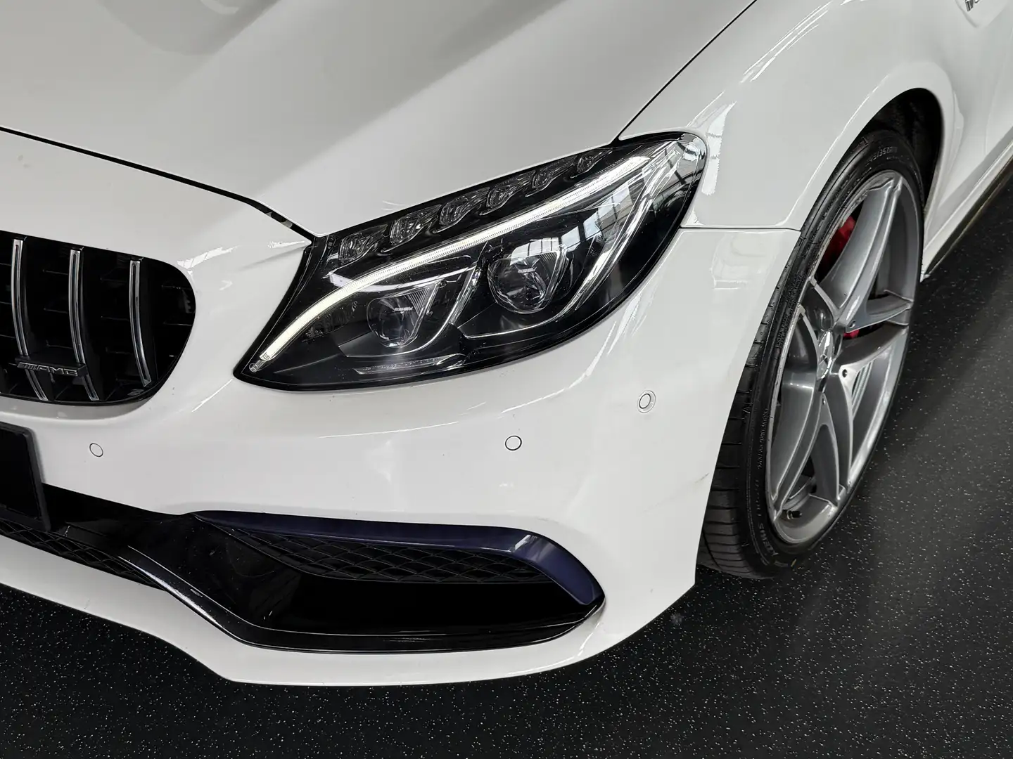 Mercedes-Benz C 63 AMG S  V8 Biturbo Limousine 115tkm Tausch Finanzierung Weiß - 2