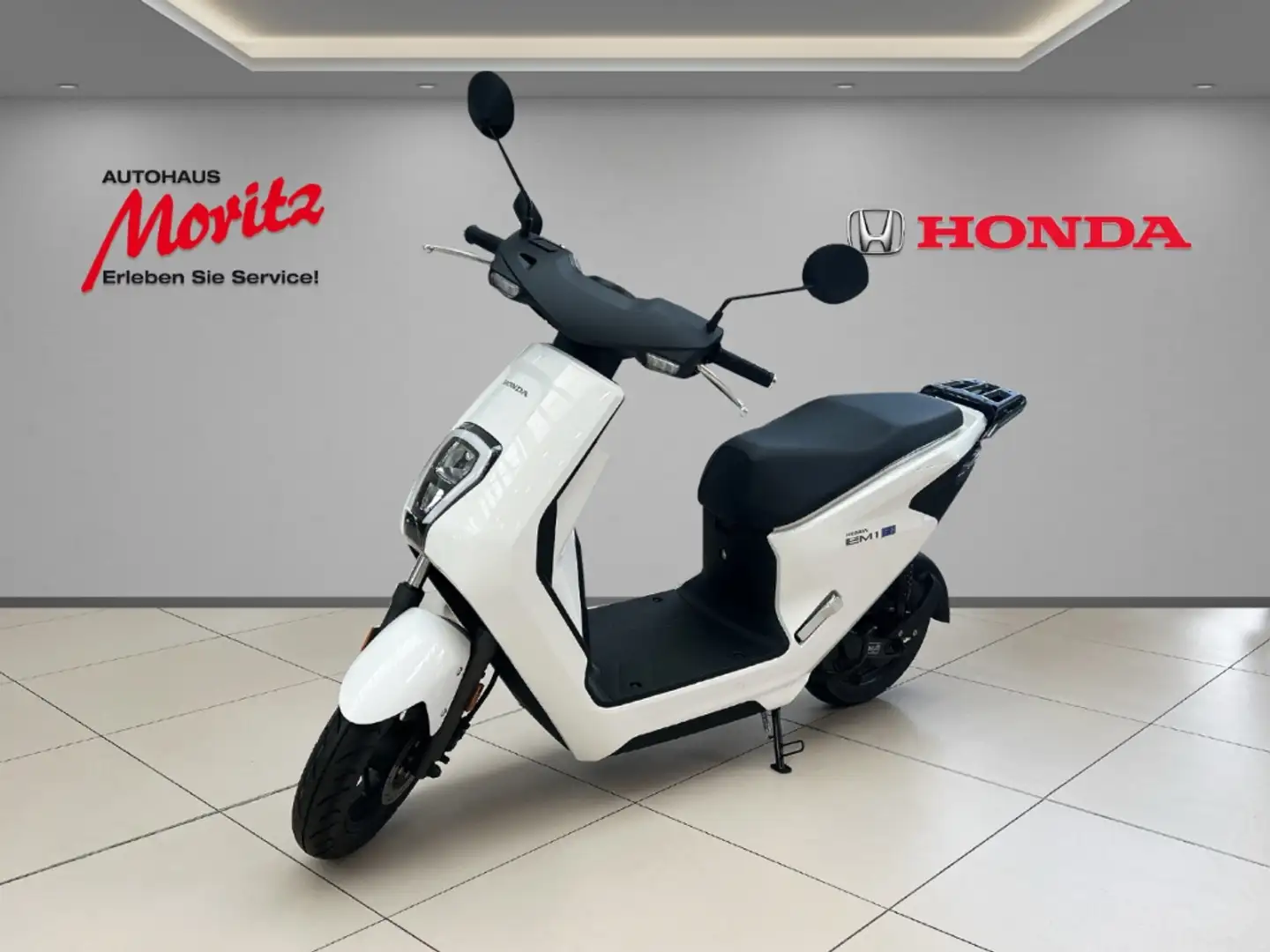 Honda EM1 e 50,3 V *MIT 2 AKKUS!* Bianco - 1