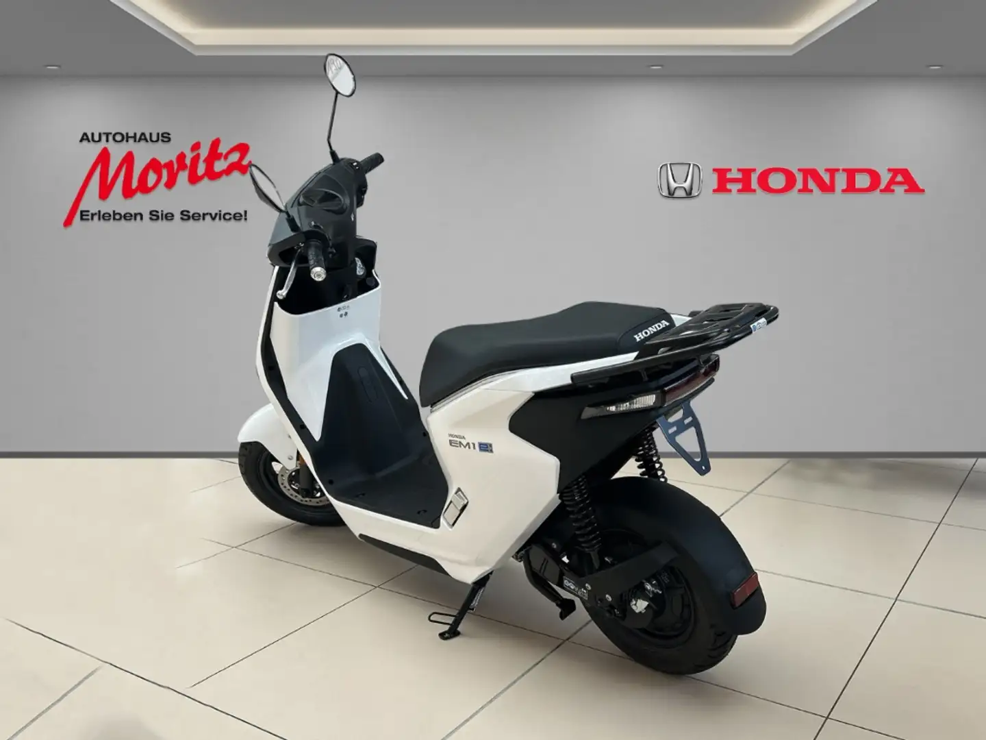Honda EM1 e 50,3 V *MIT 2 AKKUS!* Bianco - 2