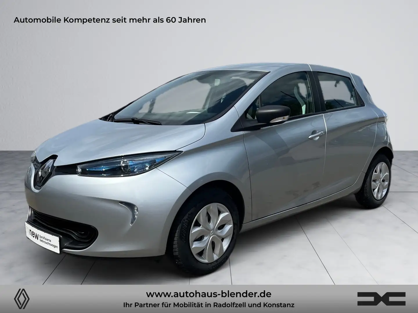 Renault ZOE LIFE Z.E 40 (Batteriemiete) Zilver - 1