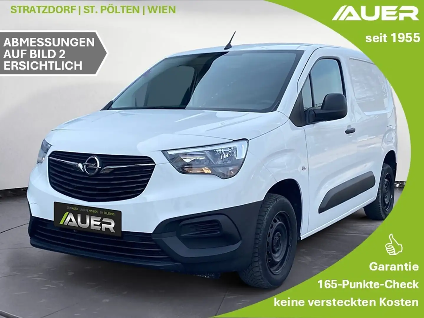 Opel Combo 1,5 CDTI | netto 10.239,- Weiß - 1