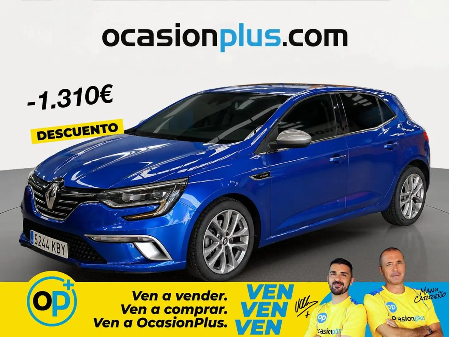 Renault Megane 1.6dCi Energy GT Line 96kW Azul - 1