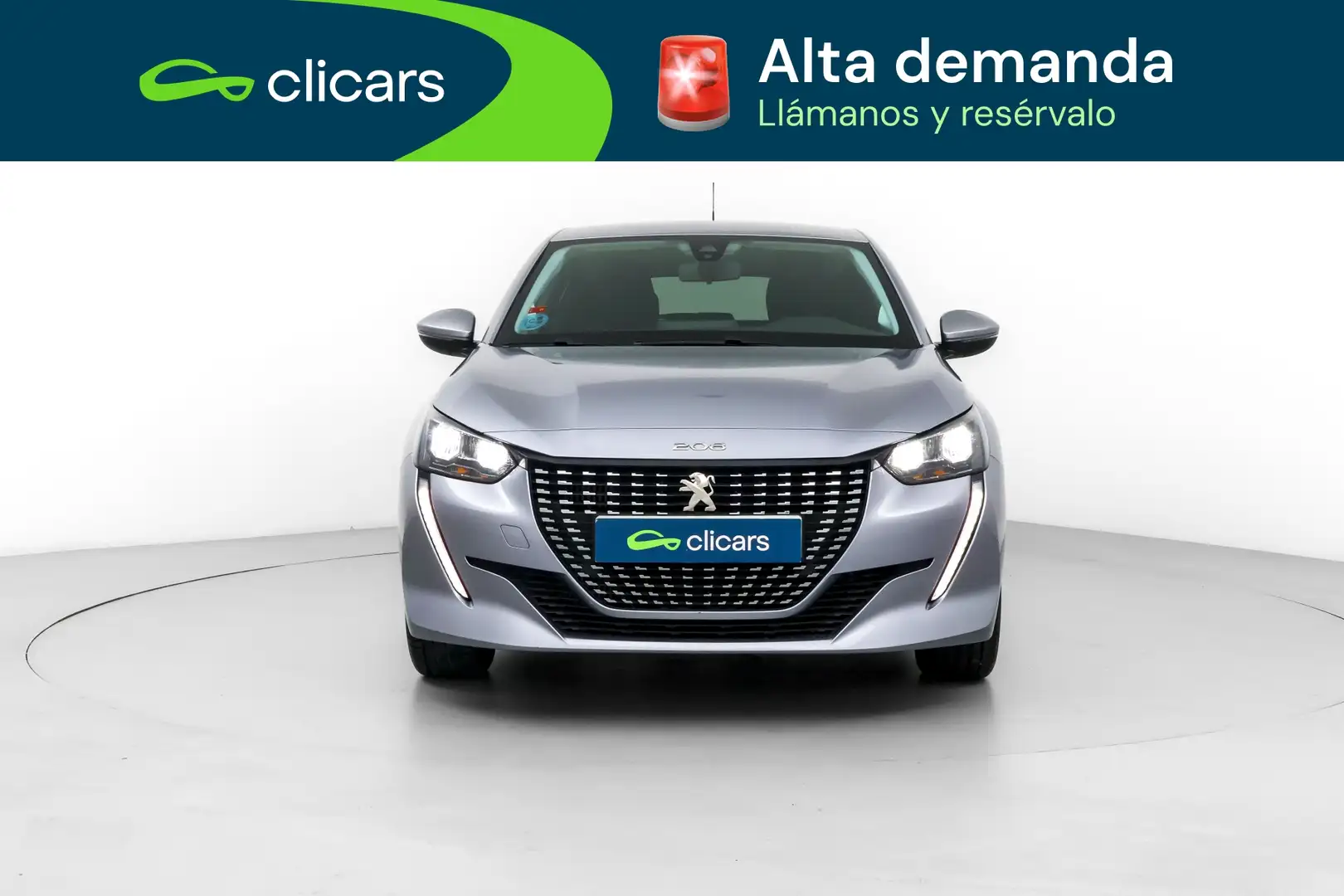 Peugeot 208 1.2 Puretech S&S Style 100 Gris - 2