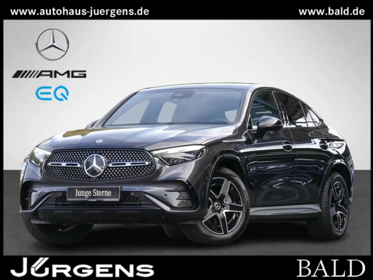 Mercedes-Benz GLC 200 4MATIC Coupé AMG-Sport+Night+Digital+AHK Grau - 2