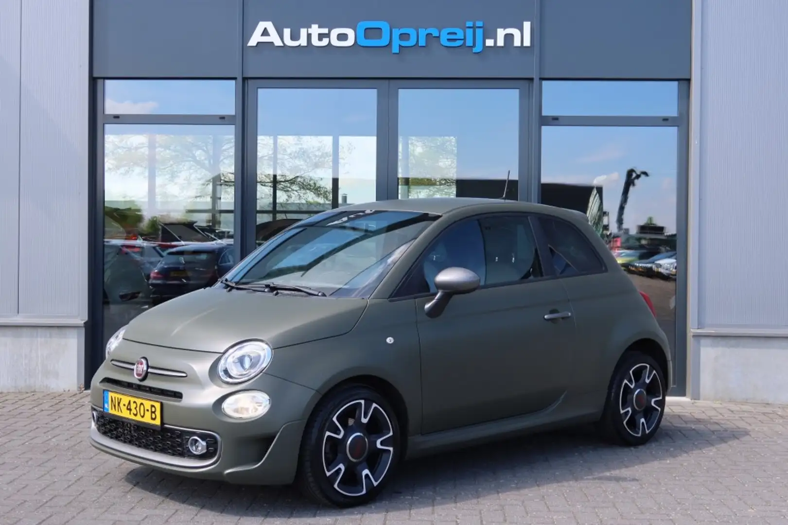 Fiat 500 0.9 TwinAir Turbo Sport Airco, NAVI, Cruise, half Vert - 1