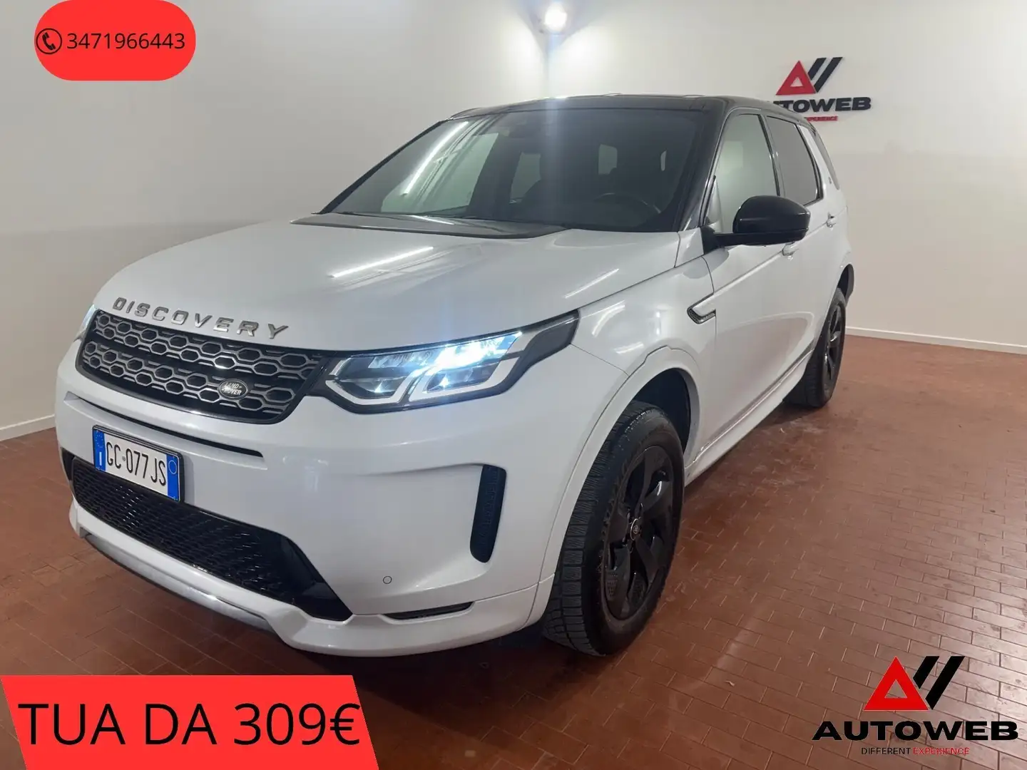 Land Rover Discovery Sport Discovery Sport 2.0 TD4 180 CV AWD Auto R-Dynamic Weiß - 1