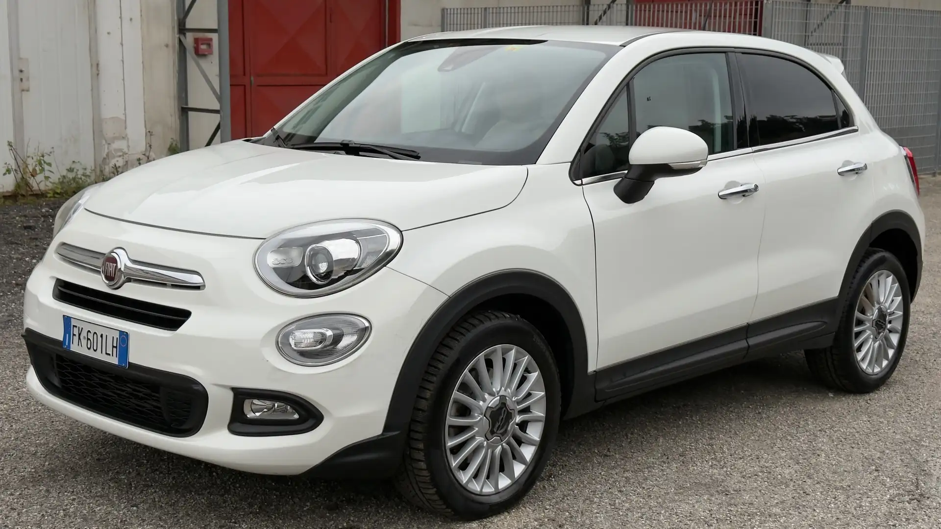 Fiat 500X 500 X 2015 1.6 mjt Lounge 4x2 120cv dct Weiß - 1