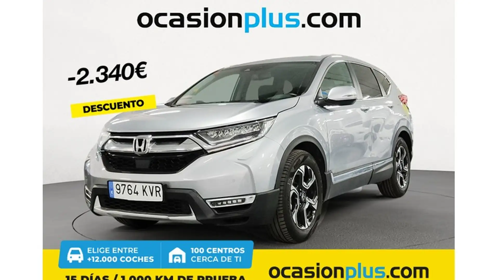 Honda CR-V 2.0 i-MMD Elegance Navi 4x2 Plateado - 1
