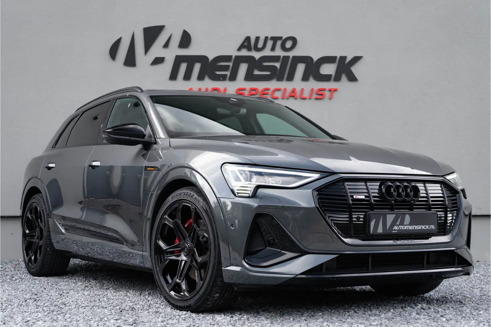 Audi e-tron 55 S-line Quattro / Luchtvering/ Standkachel/ Crui Grigio - 1