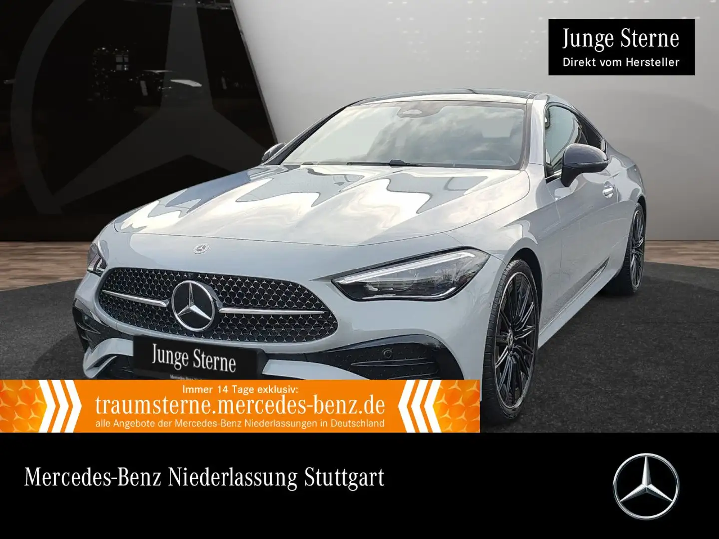 Mercedes-Benz CLE 220 d AMG+NIGHT+PANO+360+LED+TOTW+KEYLESS+9G Gris - 1