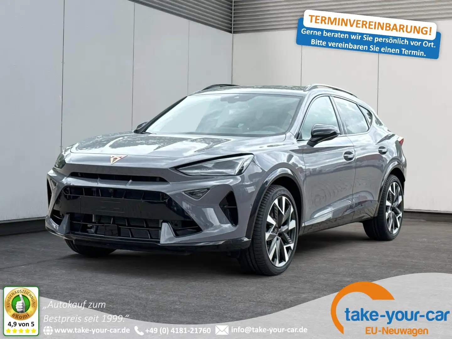 CUPRA Formentor VZ 4Drive NAVI+KAMERA+EL. HECK.+VOLL-LED+ACC+SI... Gri - 1