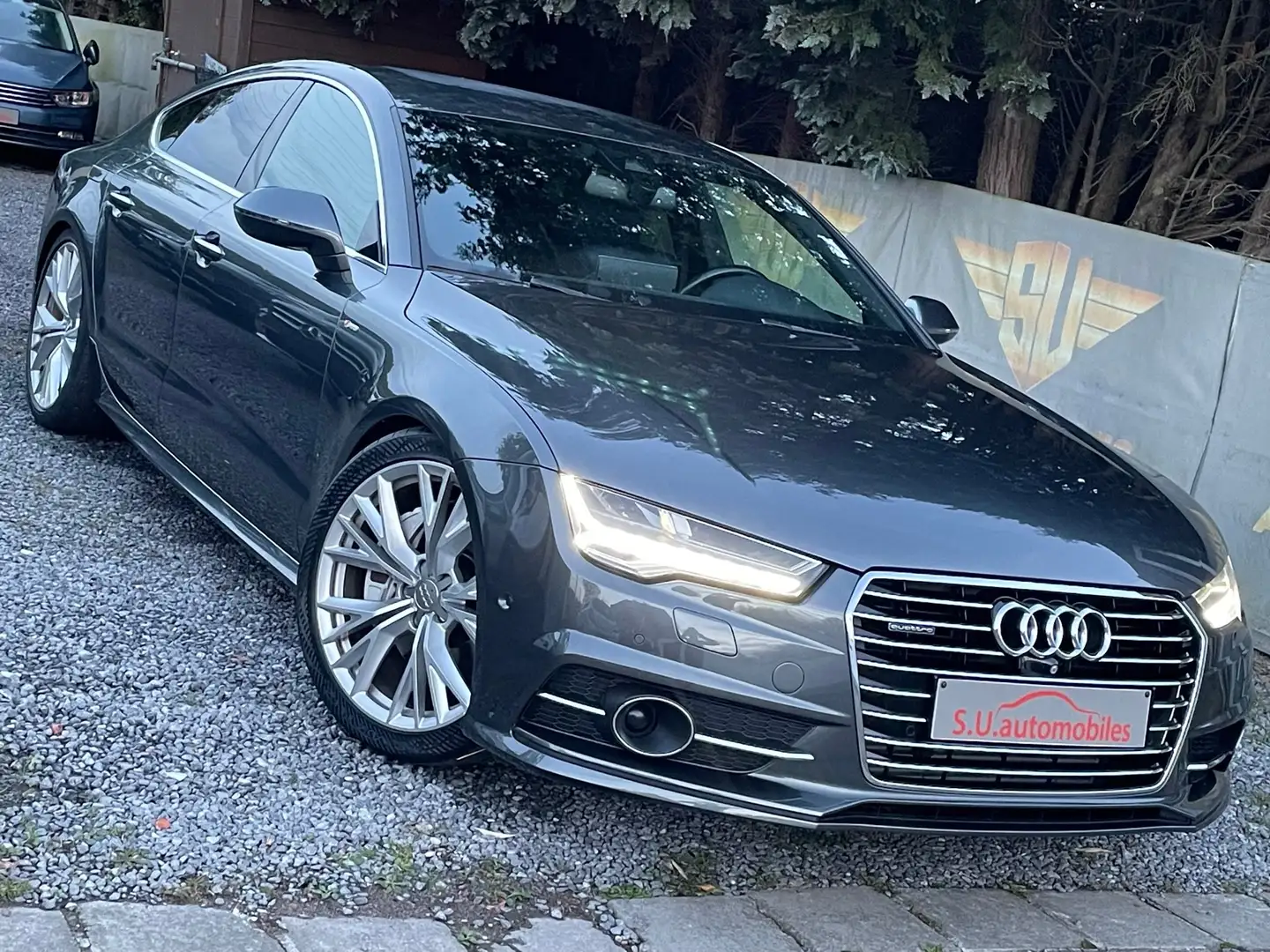 Audi A7 3.0 TDi Biturbo Quattro S line MATRIX/Bose/Cam360 Gris - 2