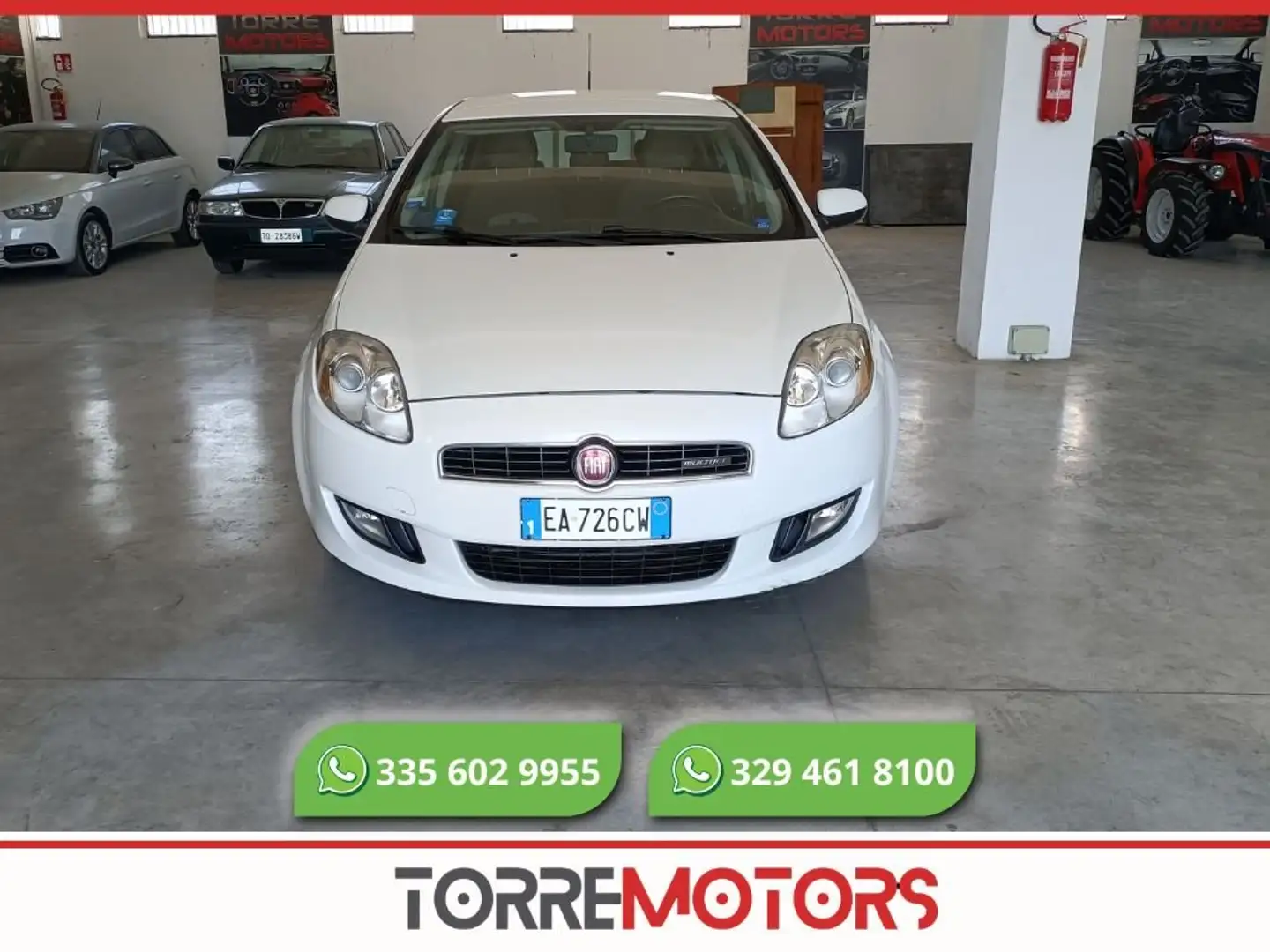Fiat Bravo Bravo II 2007 1.6 mjt Emotion 120cv Wit - 1