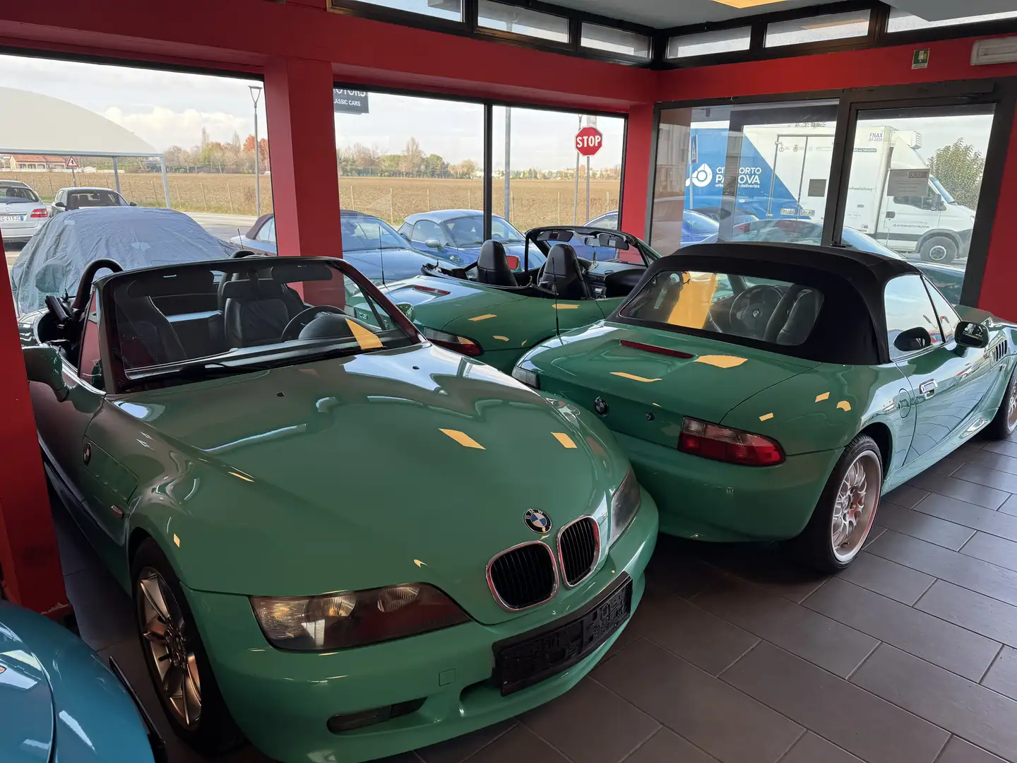 BMW Z3 Roadster 1.9 140cv FISCHI GRUN - FIJI Groen - 2