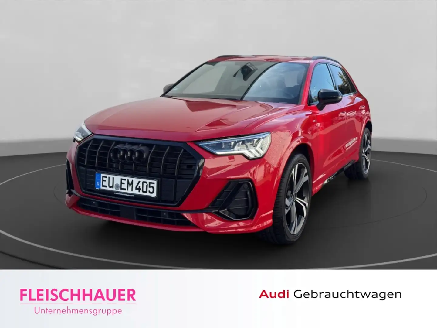 Audi Q3 35 TFSI S line LM20+Matrix+CarPlay+Navi+APS-Plus Rot - 1
