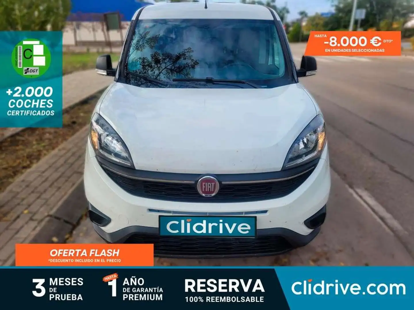 Fiat Doblo Combi 1.5BlueHDI L1 H1 96KW Blanco - 1