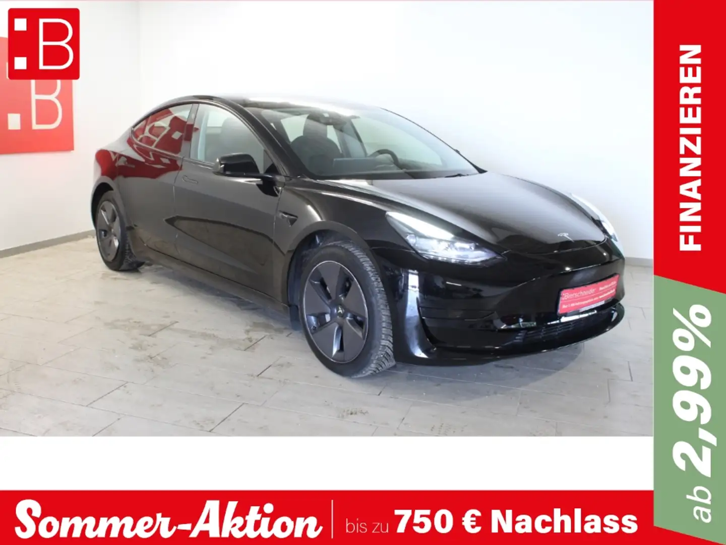 Tesla Model 3 Standard Range 18 AUTOPILOT Чорний - 1