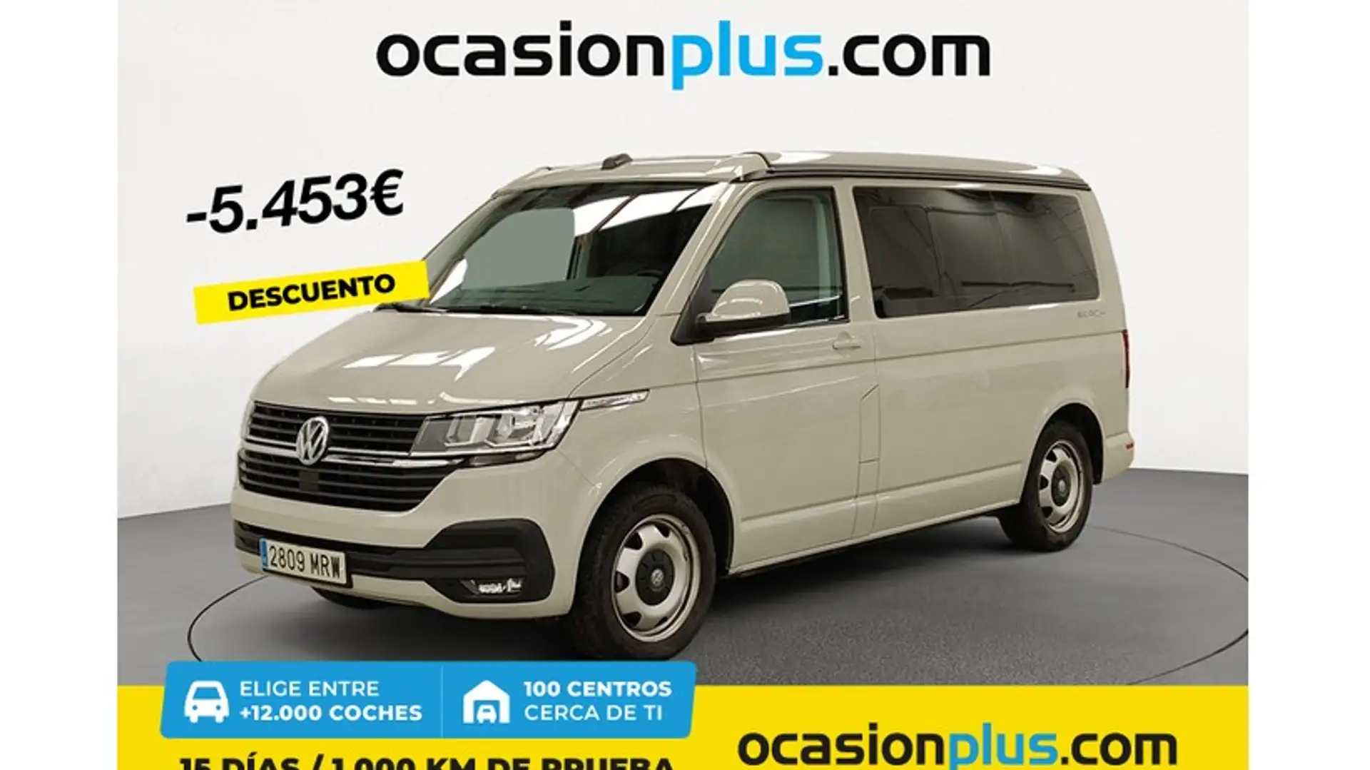 Volkswagen T5 California 2.0TDI BMT Outdoor Beach Camper 110kW Gris - 1