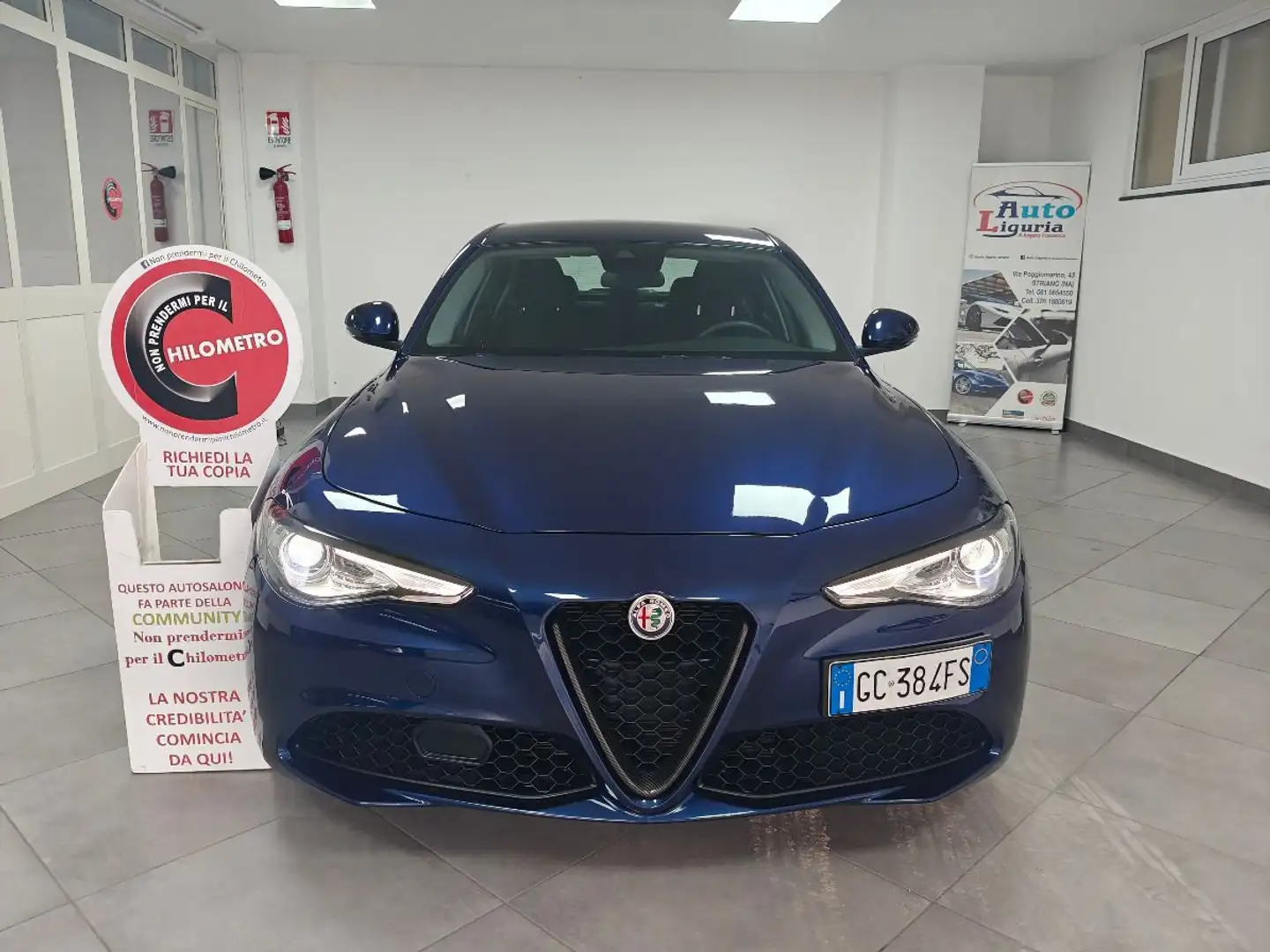 Alfa Romeo Giulia Giulia 2.2 Turbodiesel 136 CV AT8 Business Blu/Azzurro - 2