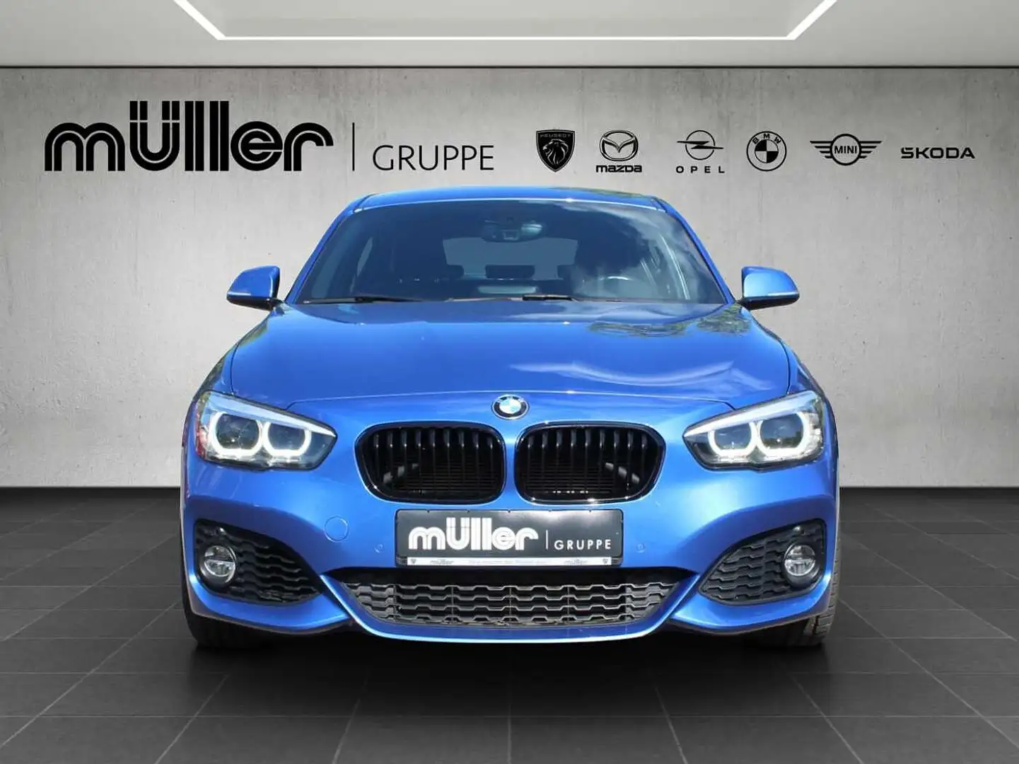 BMW 118 i Aut. Edition M Sport Shadow Blauw - 2