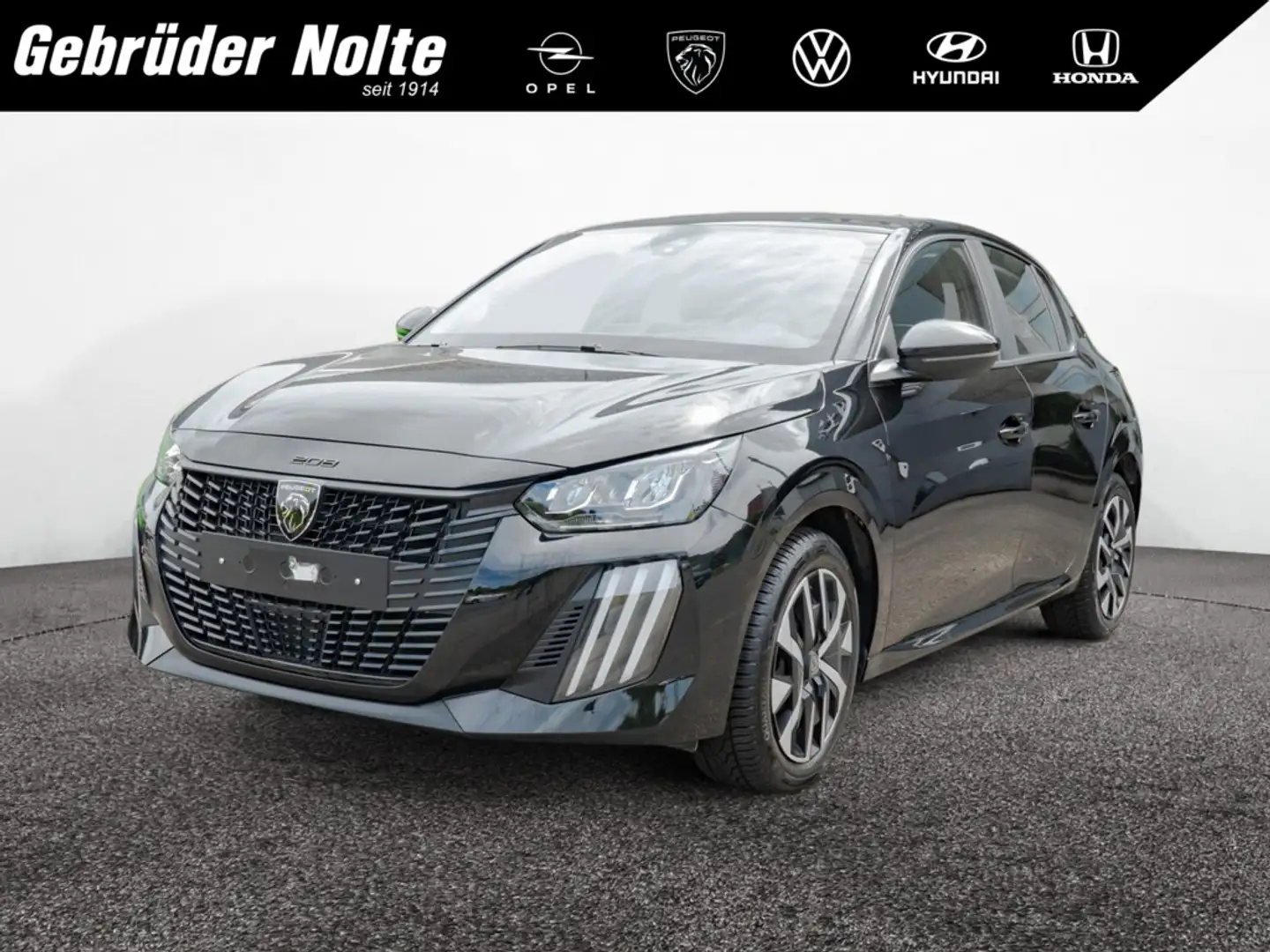 Peugeot 208 1.2 Active KLIMA SITZHEIZUNG FACELIFT LED Schwarz - 1