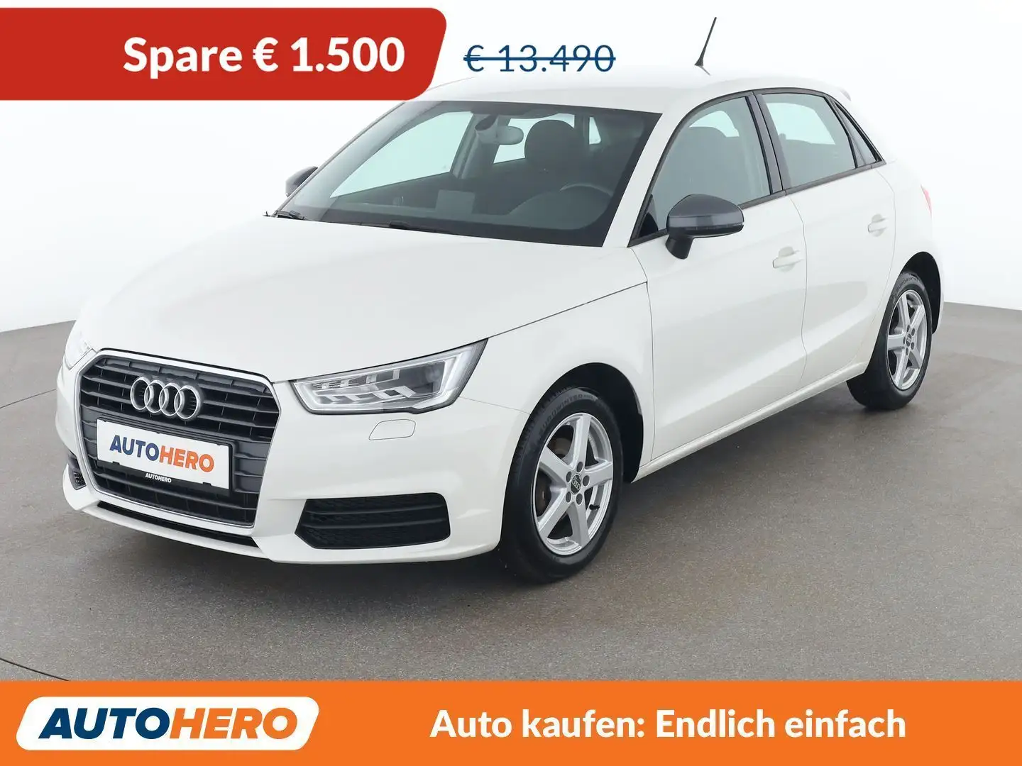 Audi A1 1.0 TFSI Design Weiß - 1