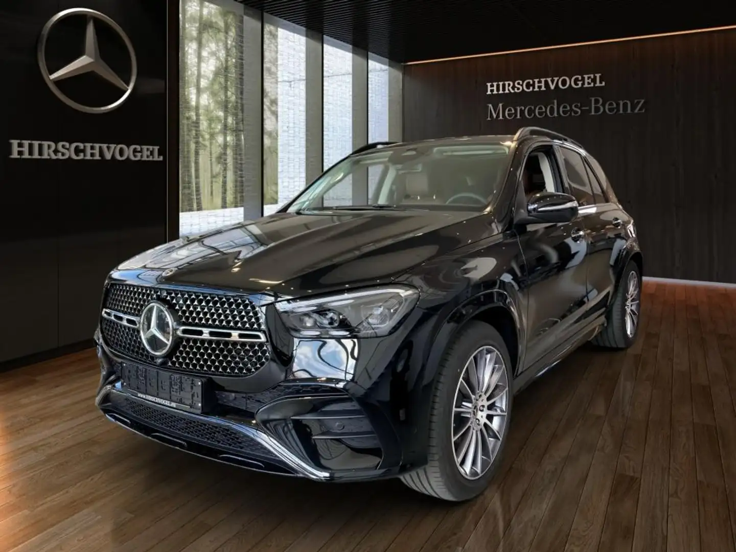 Mercedes-Benz GLE 350 de 4M AMG-Line Ext.+AIRMATIC+DISTRON+AHK Schwarz - 2