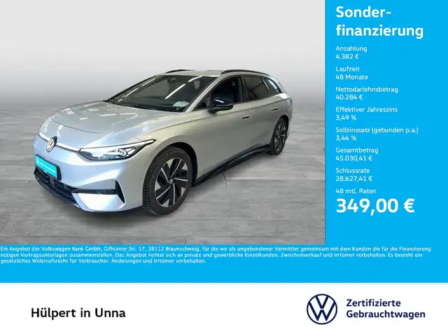 Volkswagen ID.7 Tourer PRO WÄRMEPUMPE AHK 360°CAM ACC LM19