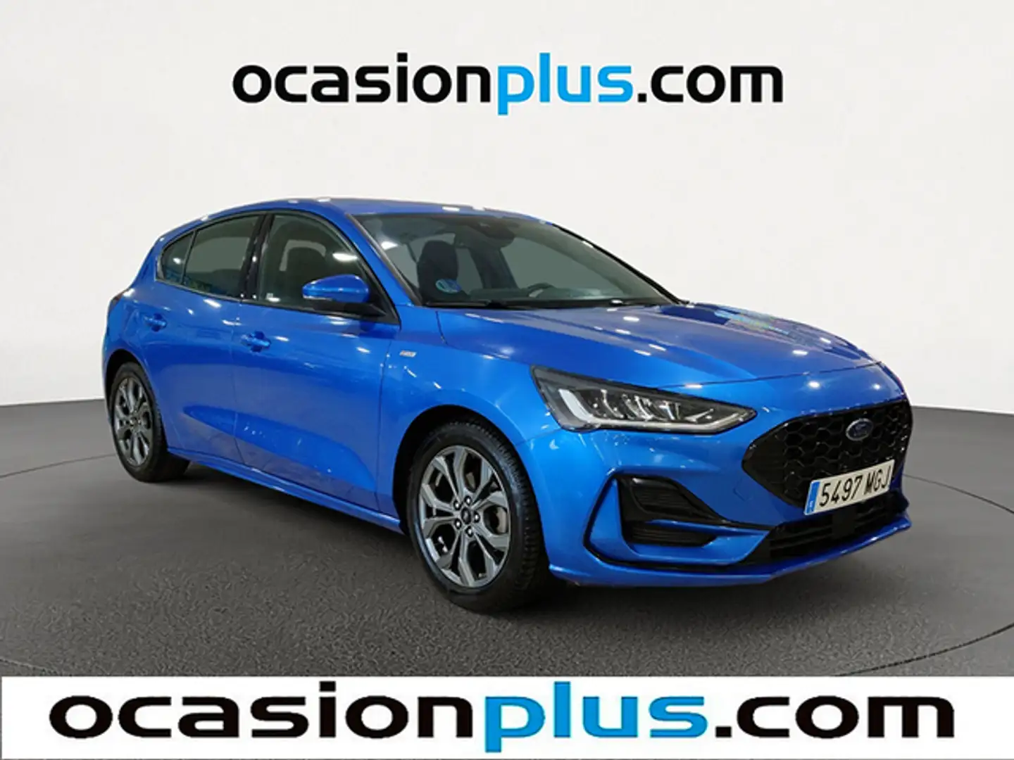 Ford Focus 1.0 Ecoboost MHEV ST-Line 125 Bleu - 2