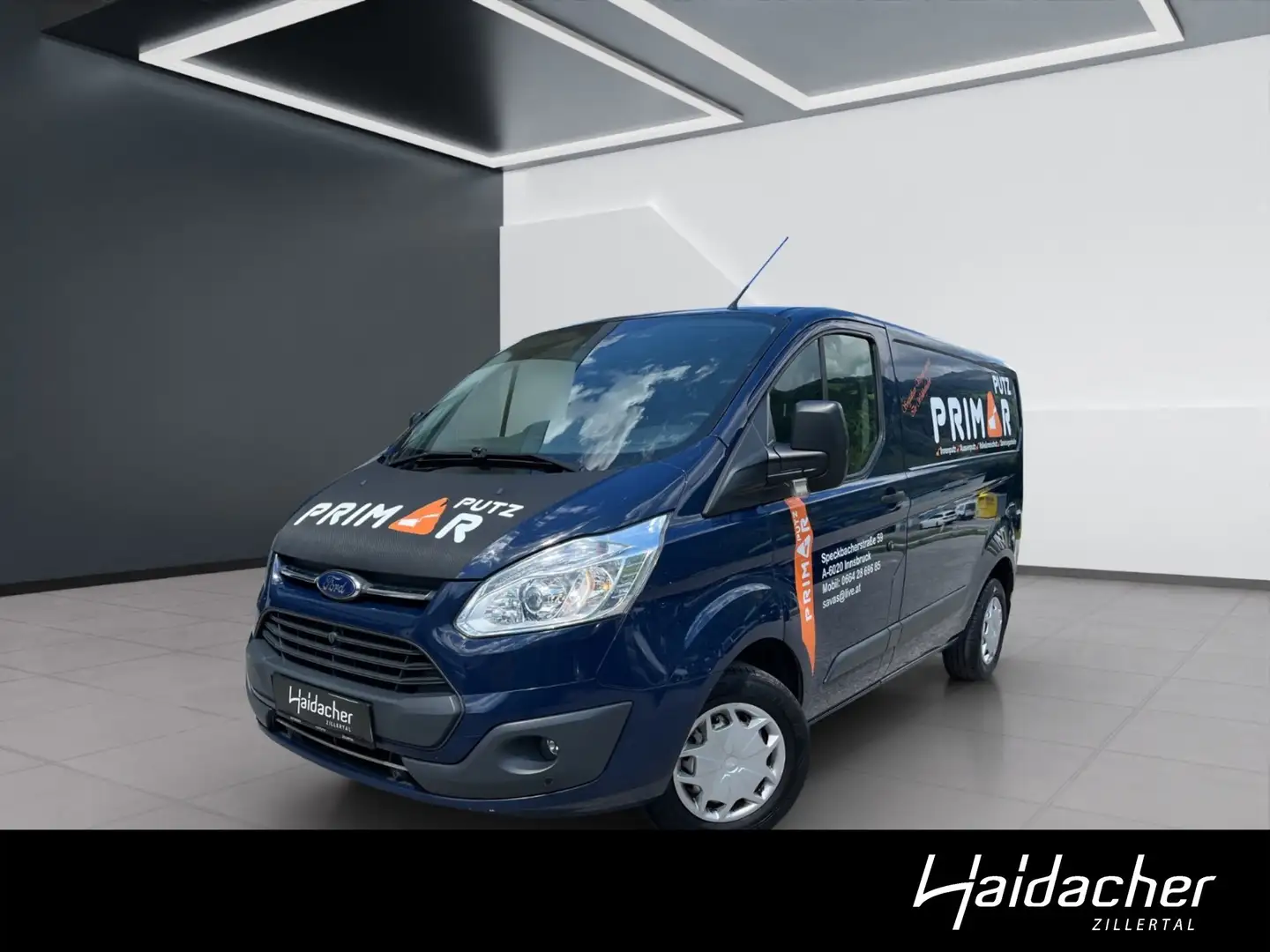 Ford Transit Custom Blau - 1