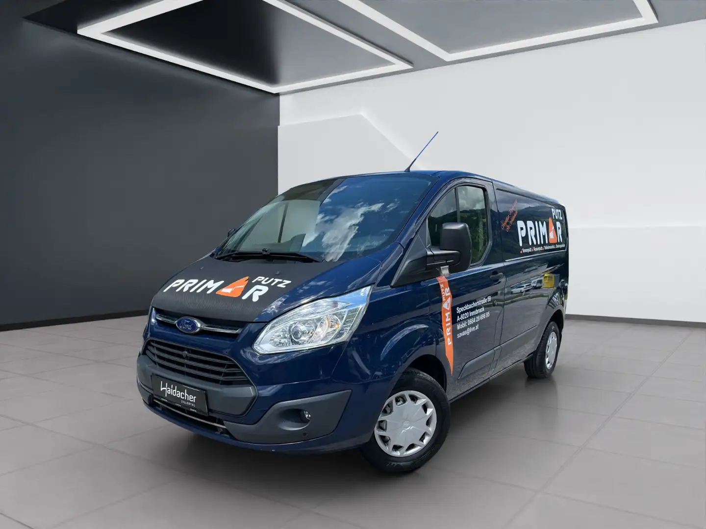 Ford Transit Custom Blau - 2