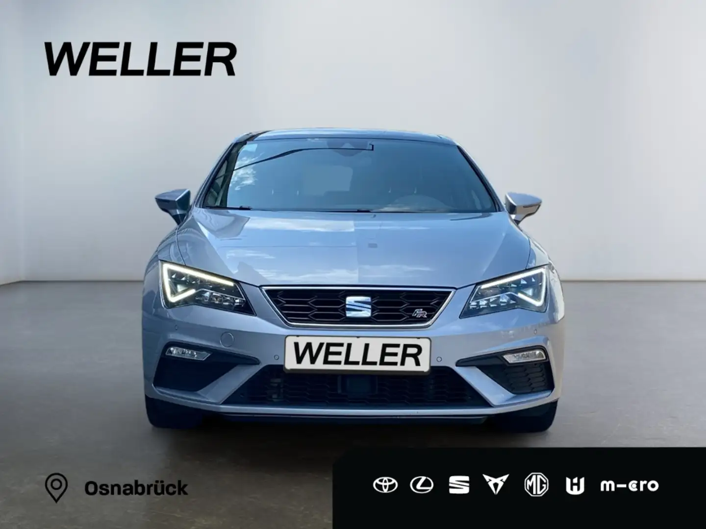SEAT Leon 1.5 TSI DSG FR *LED*ACC*Pano*Beats*Kamera* Zilver - 2