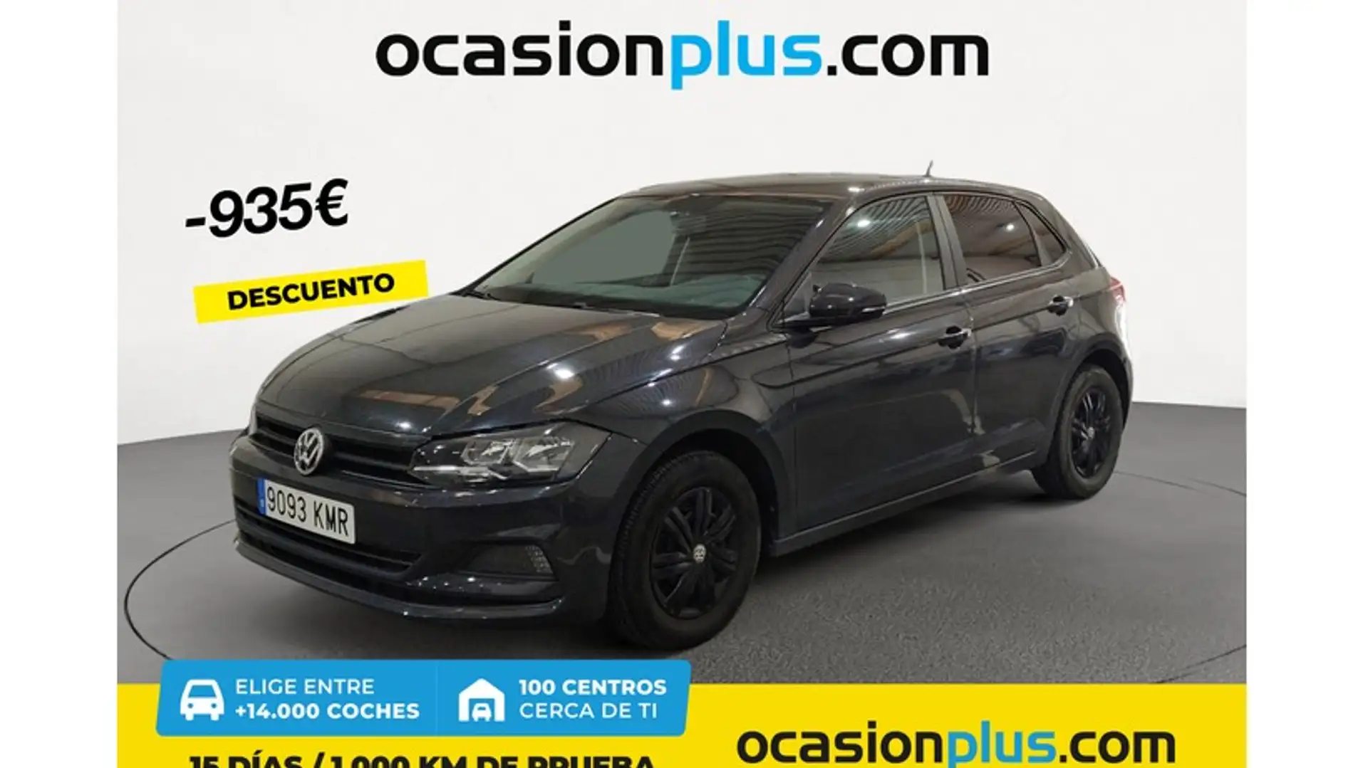 Volkswagen Polo 1.0 Edition 55kW Gris - 1