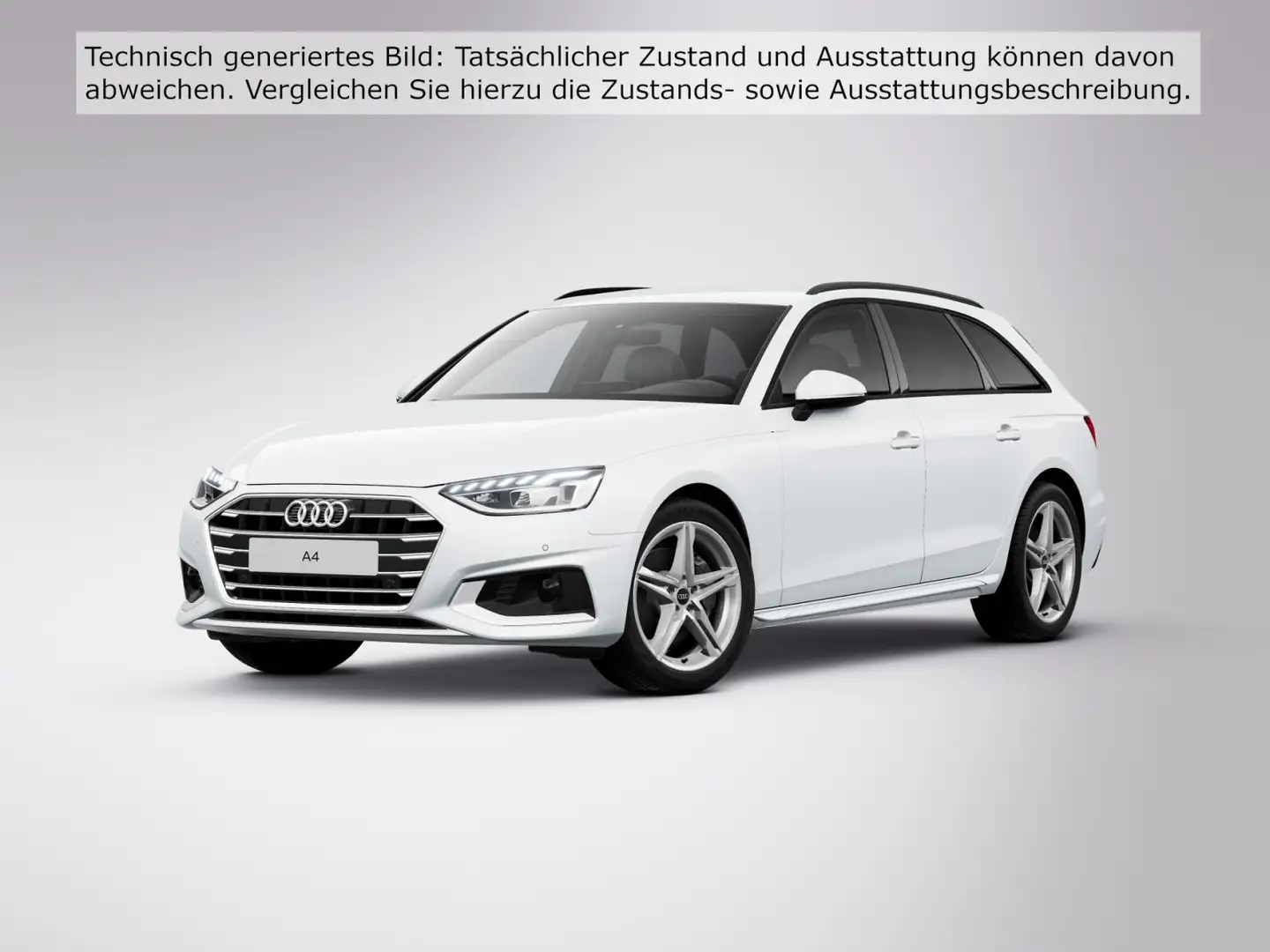 Audi A4 Advanced 40 TFSI S line*Navi*LED*Alu*PD Blanc - 2