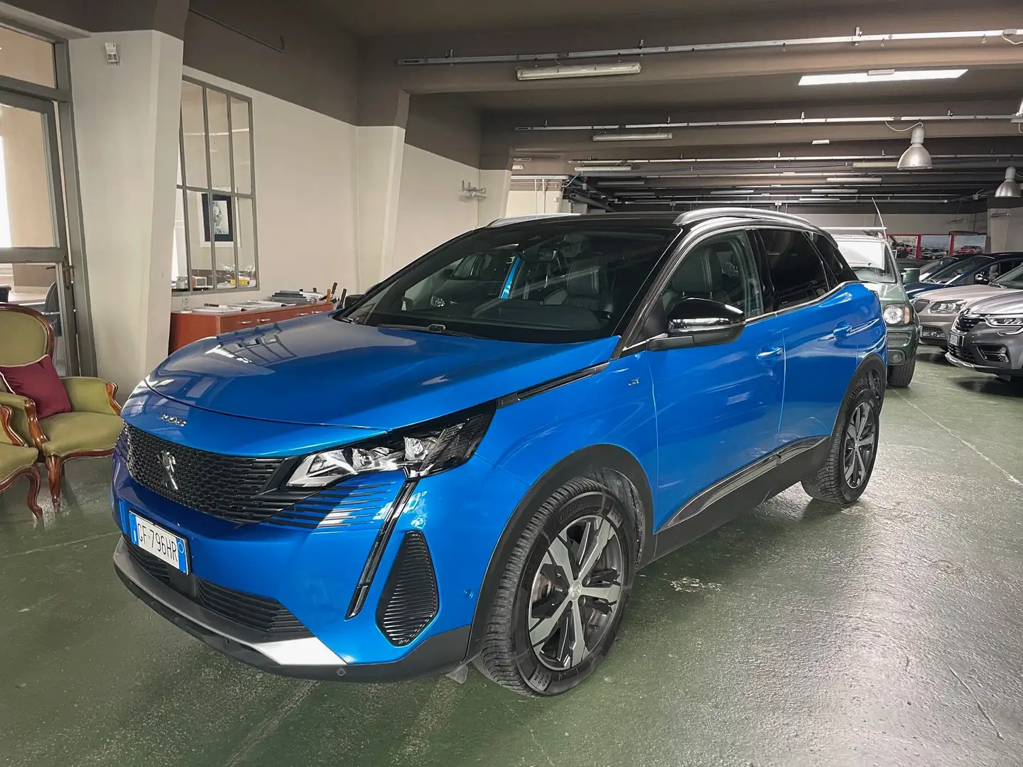 Peugeot 3008 1.5 bluehdi GT Line  PERFETTA Bleu - 1