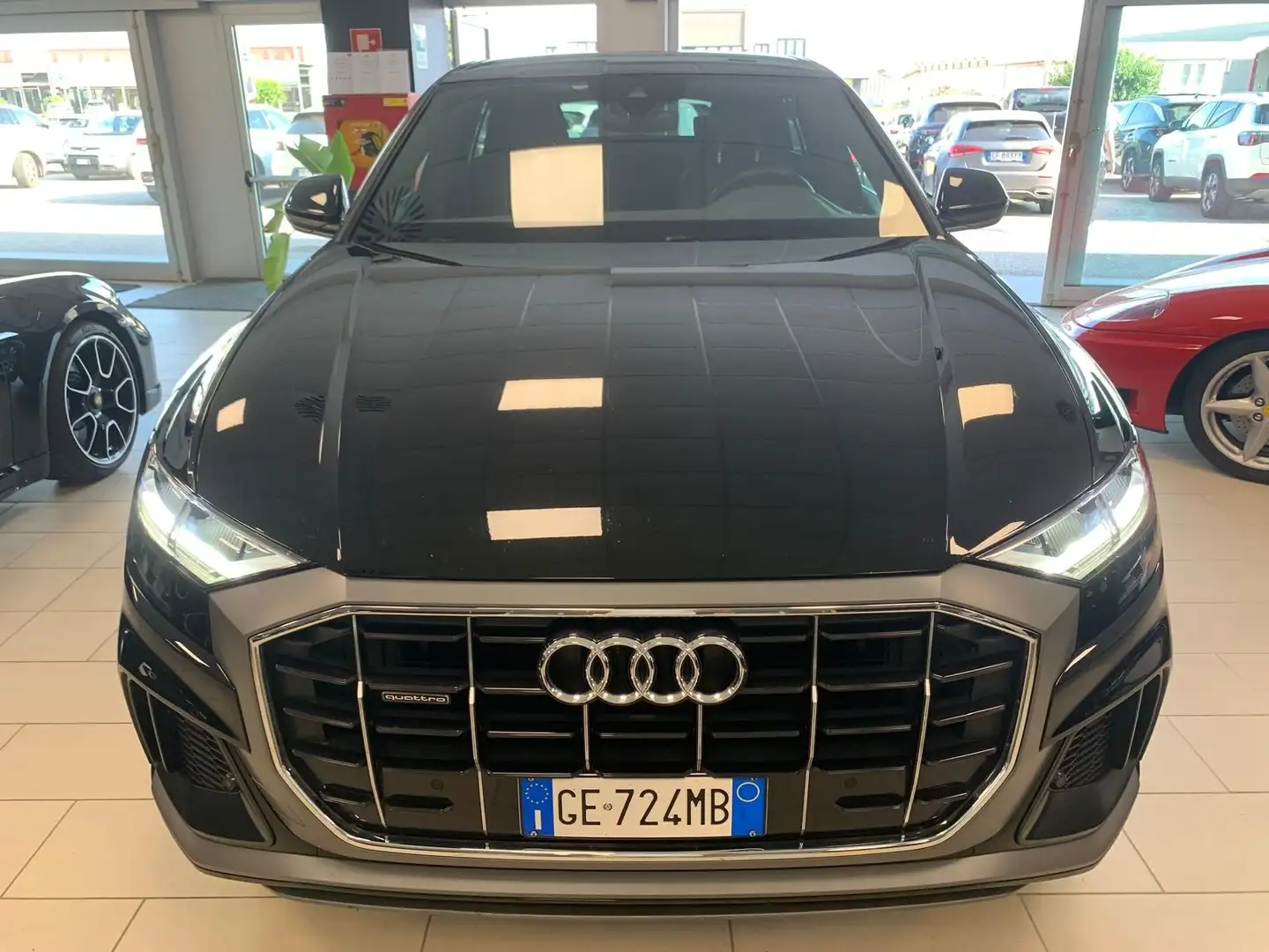 Audi Q8 Q8 I 2018 50 3.0 tdi S-Line Interno/Esterno IvaEsp Nero - 2
