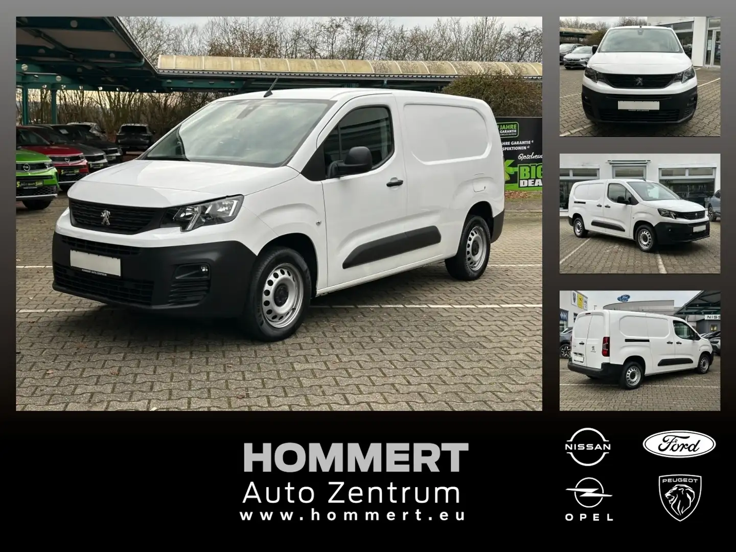 Peugeot Partner 1.5 BlueHDi 130 L2 Premium *ACC*Sitzh.* Weiß - 1